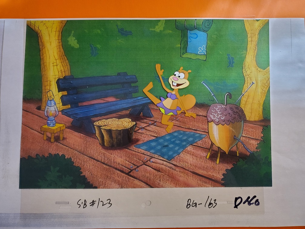 SpongeBob SquarePants Cel