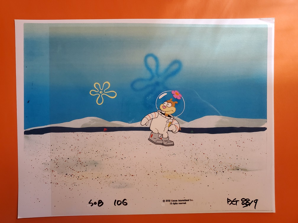 SpongeBob SquarePants Cel