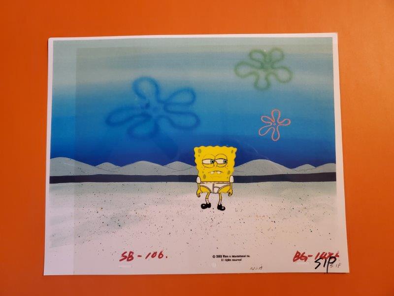 SpongeBob SquarePants Cel | Animation Art World