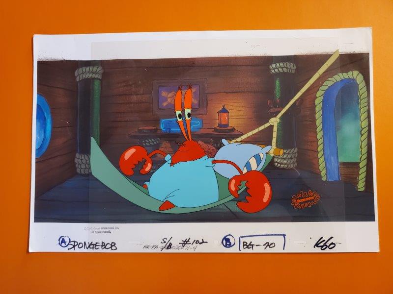 SpongeBob SquarePants Cel