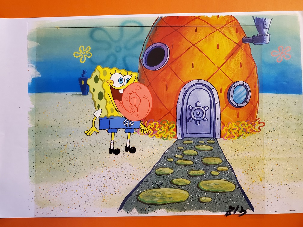 SpongeBob SquarePants Cel