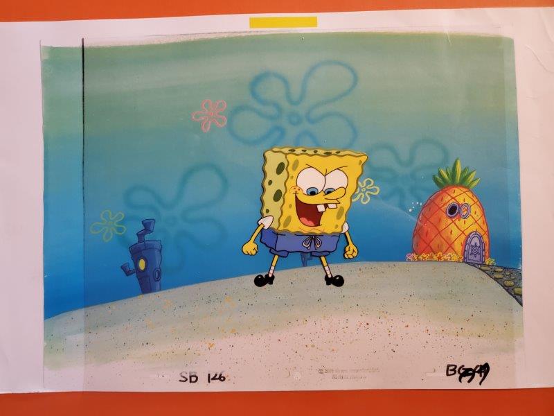 SpongeBob SquarePants Cel