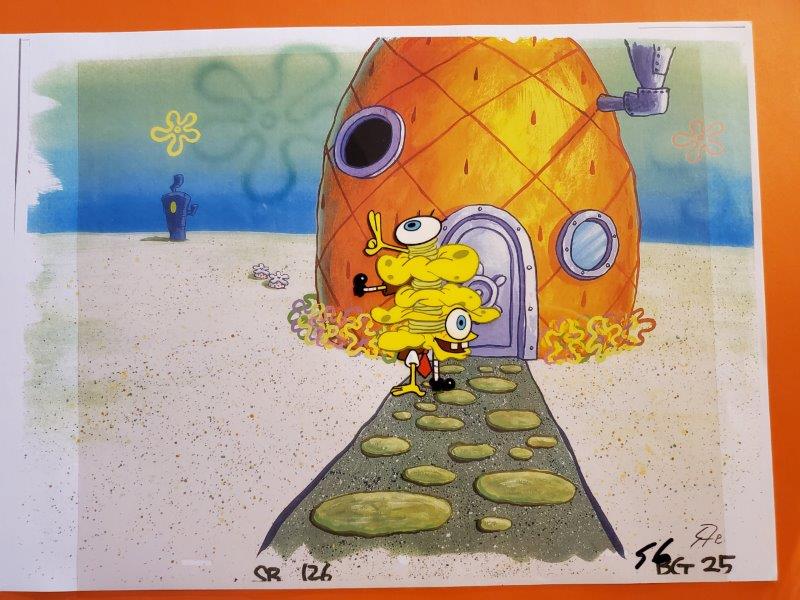 SpongeBob SquarePants Cel | Animation Art World