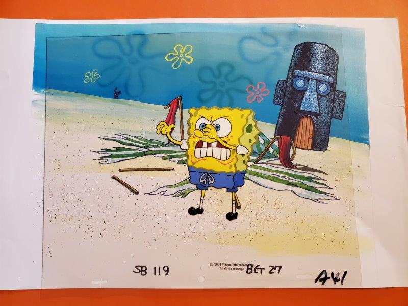 SpongeBob SquarePants Cel