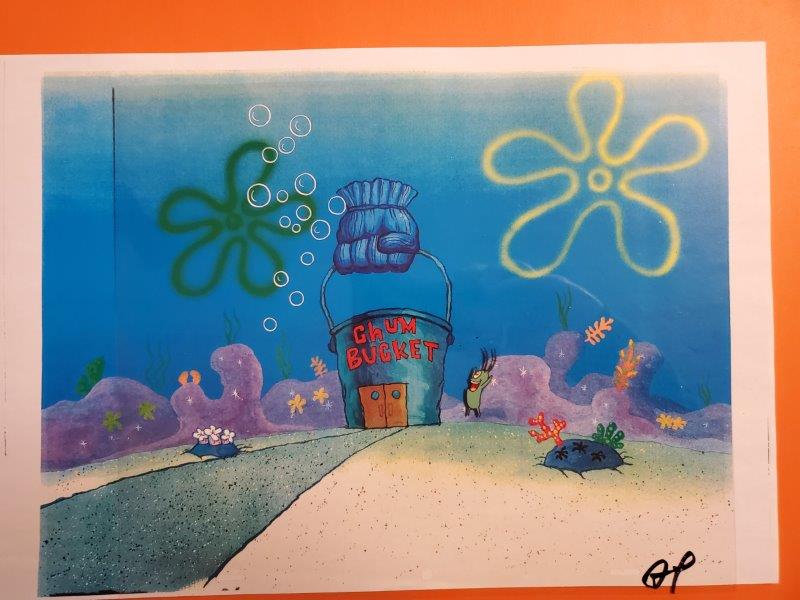 SpongeBob SquarePants Cel