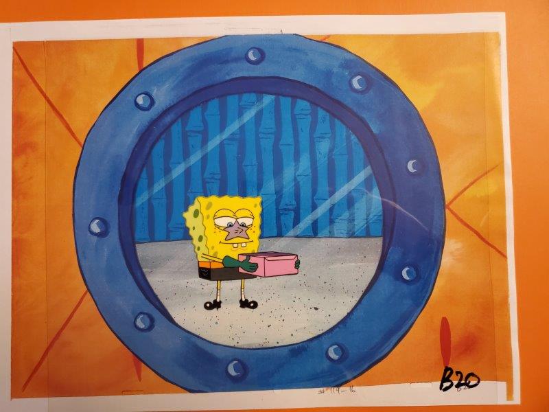 SpongeBob SquarePants Cel