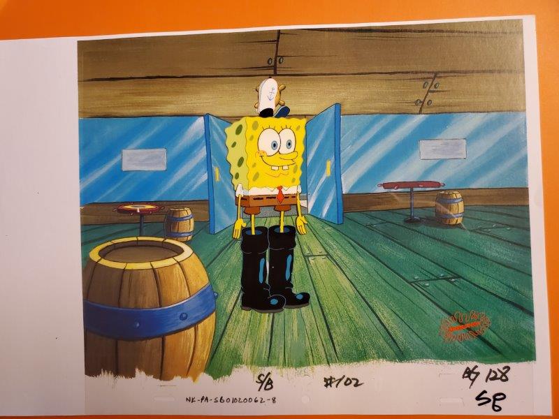 SpongeBob SquarePants Cel