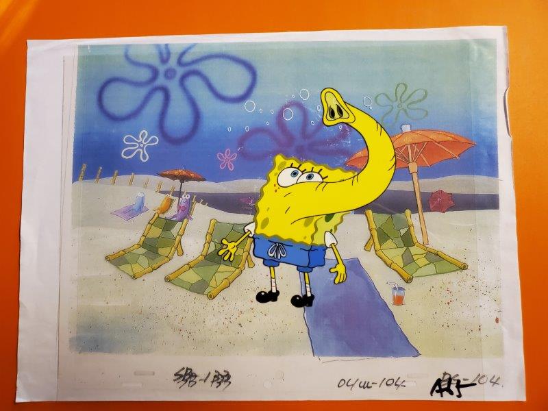 SpongeBob SquarePants Cel