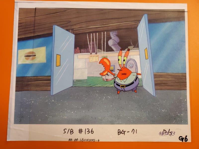 SpongeBob SquarePants Cel