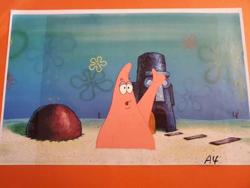 SpongeBob SquarePants Cel